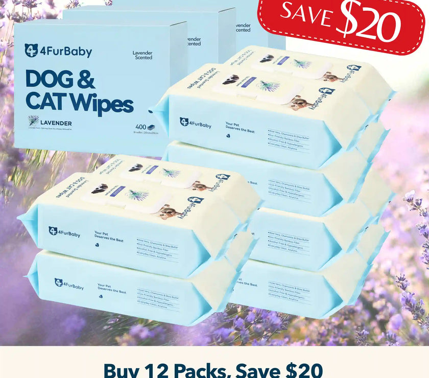 4FurBaby dog and cat wipes