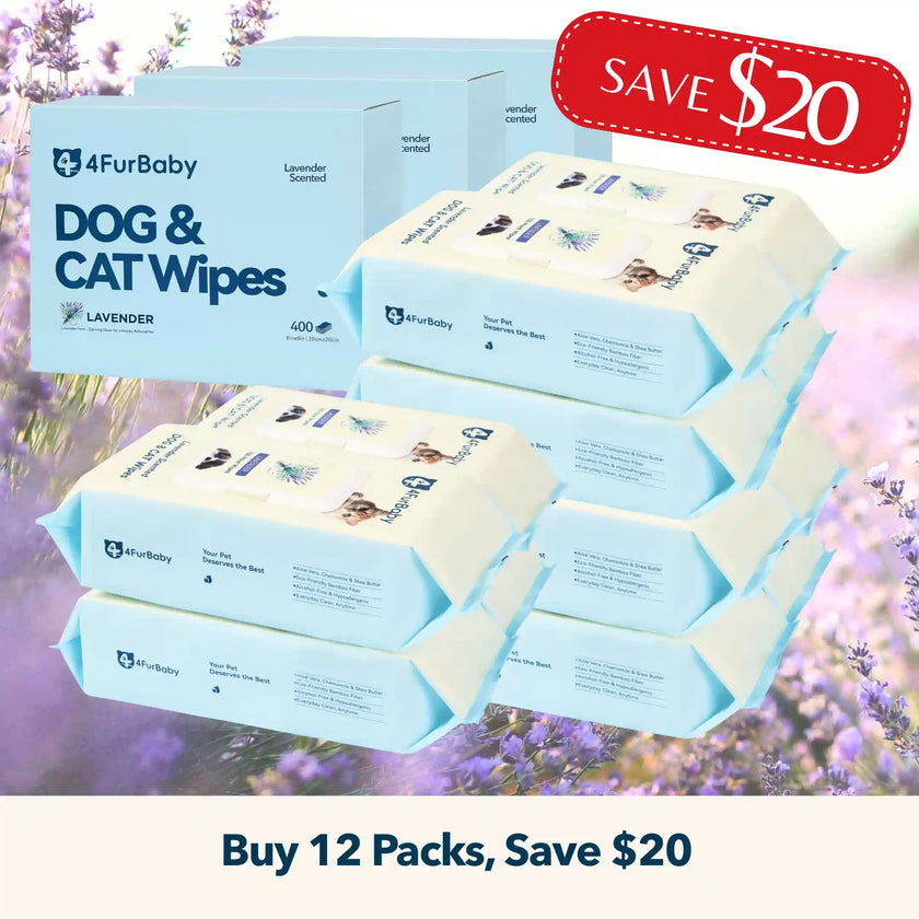 4FurBaby dog and cat wipes