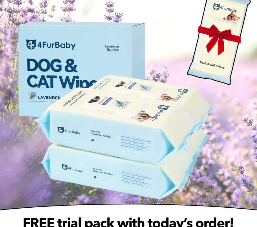 4FurBaby dog and cat wipes