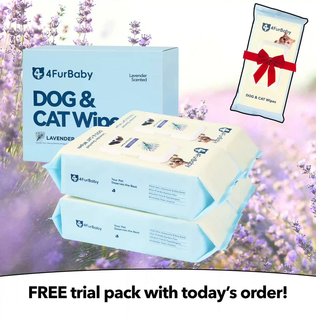 4FurBaby dog and cat wipes