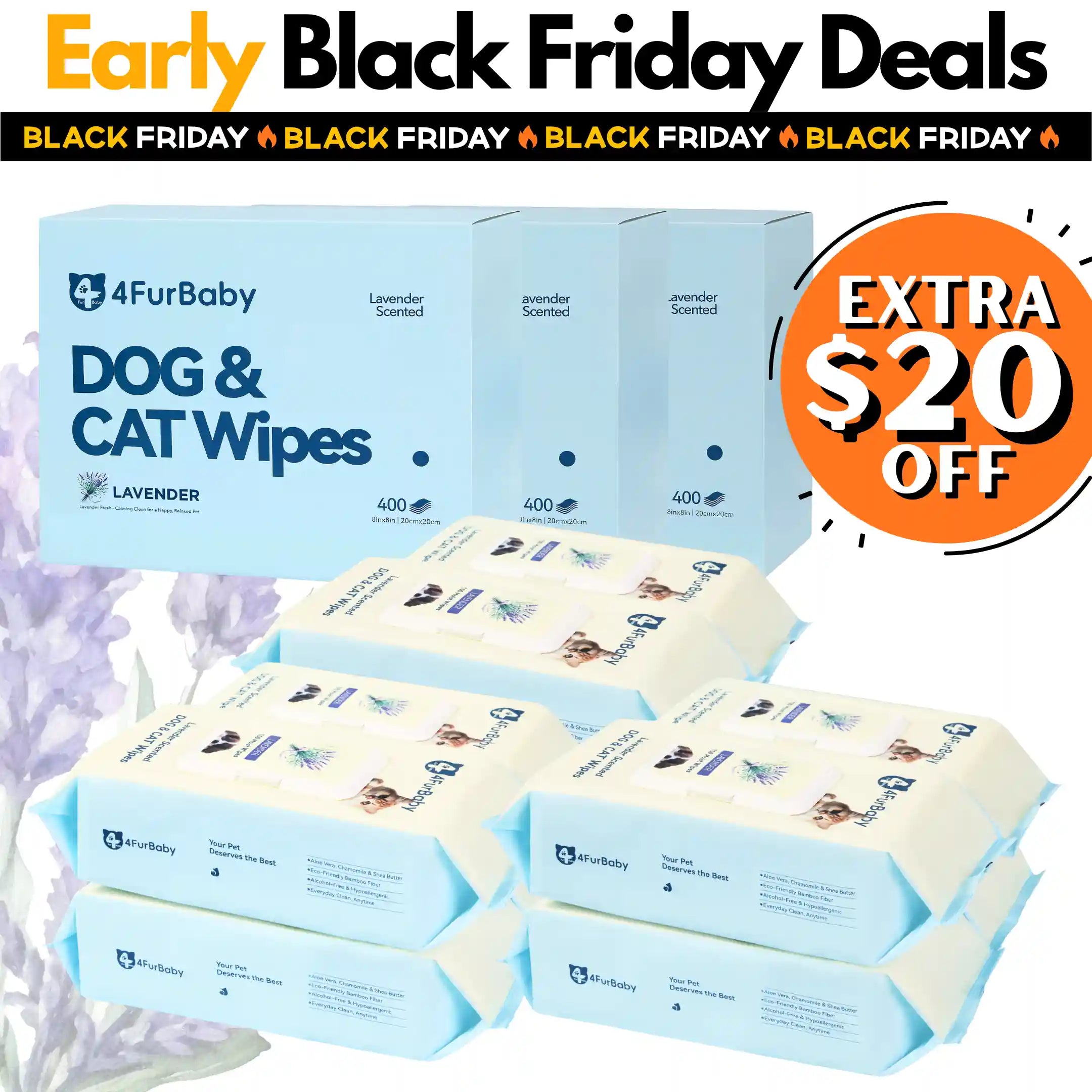 4furbaby_pet_wipes_early_black_friday_deals