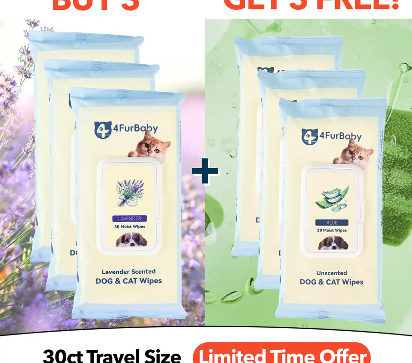 4FurBaby dog and cat wipes
