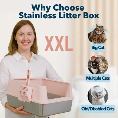 4furbaby stainless_steel_cat_litter_box